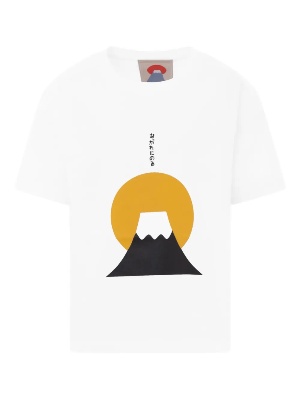 FLOWER MOUNTAIN KIDS Toshi Tシャツ - ホワイト FLOWER MOUNTAIN KIDS Toshi Tシャツ - ホワイト