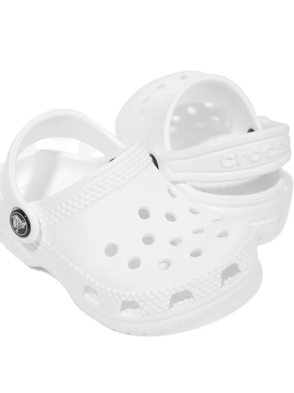 Crocs Kids slingback clogs White