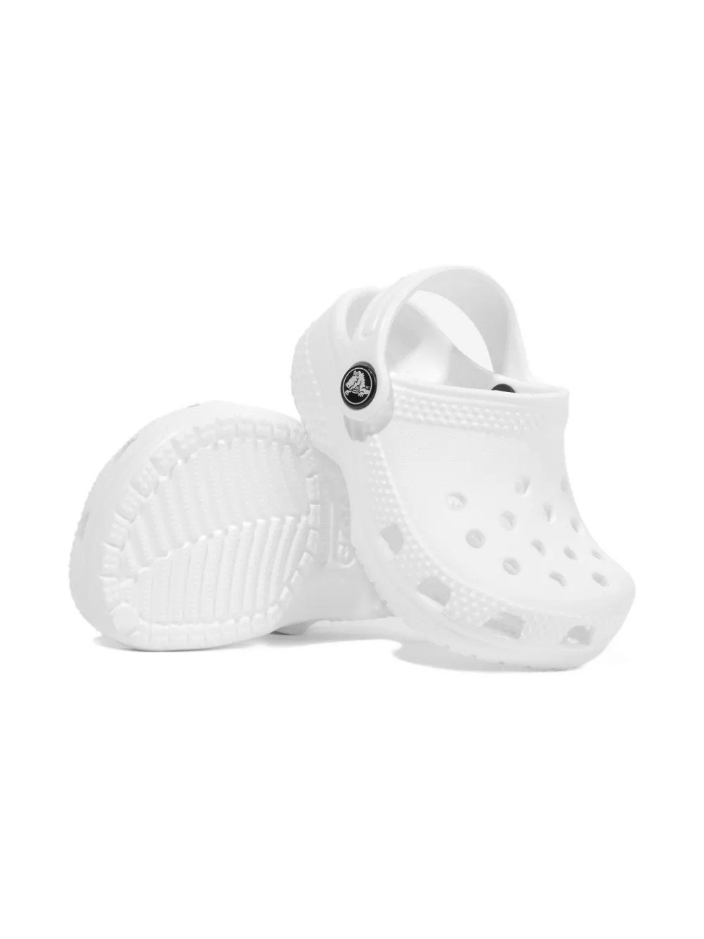 Crocs Kids slingback clogs White