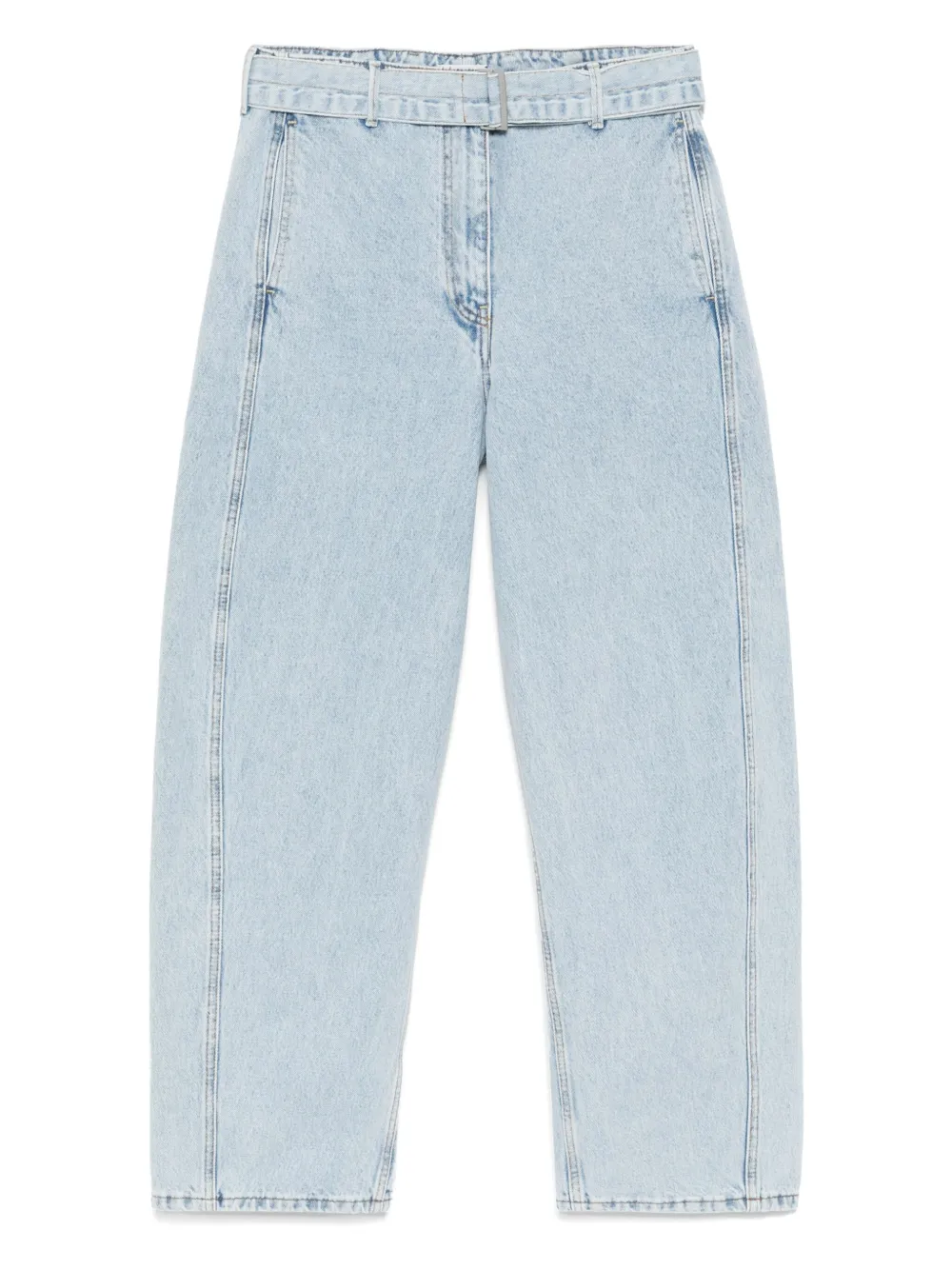 Magda Butrym Jeans met ceintuur Blauw