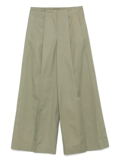 Roberto Collina pantalones palazzo con cinturón ajustable