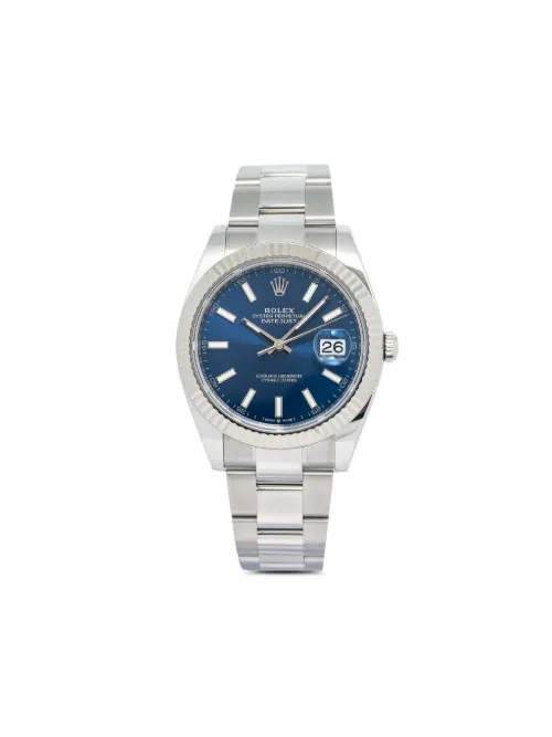 Montre Datejust 41 mm pre-owned - Rolex - Modalova