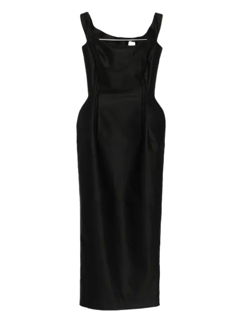 Magda Butrym silk midi dress
