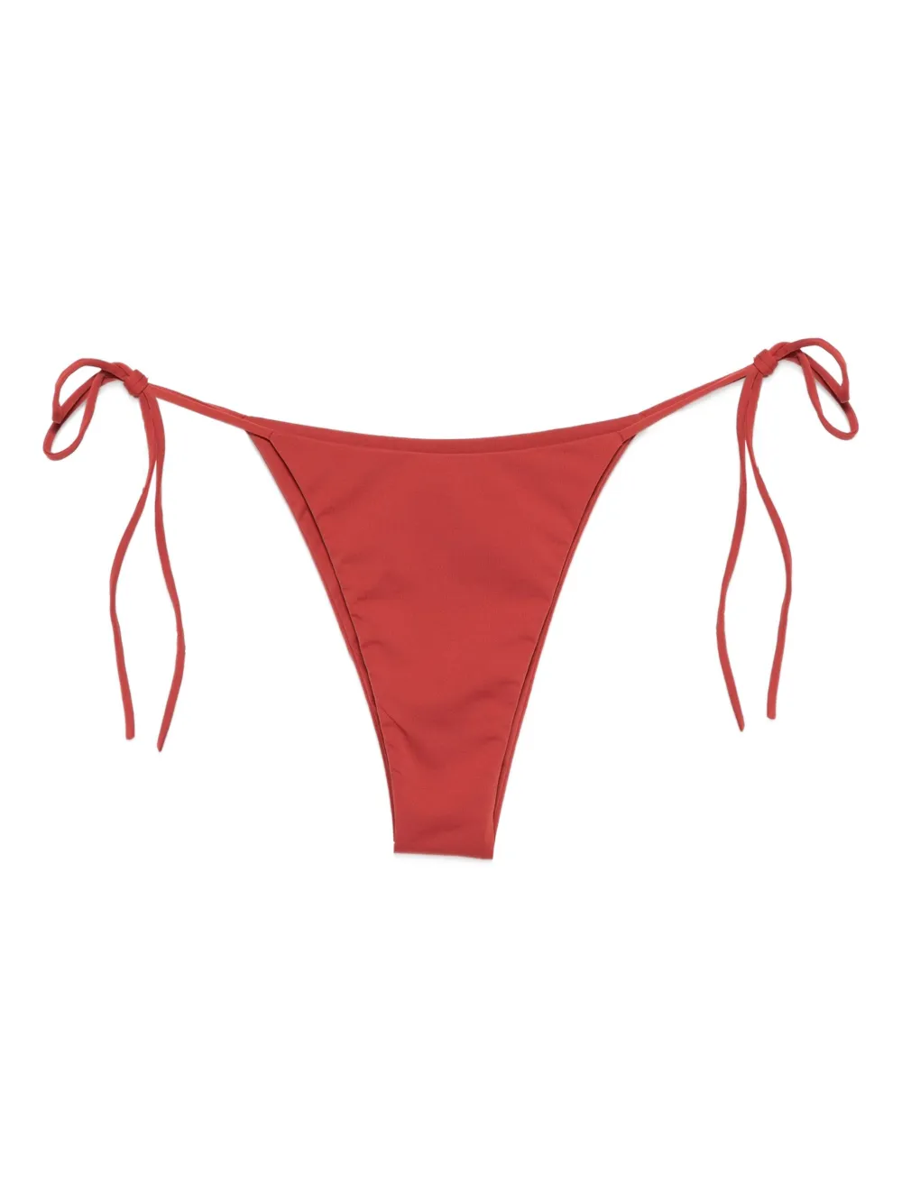 Magda Butrym tie-fastening bikini briefs - レッド Magda Butrym tie-fastening bikini briefs - レッド