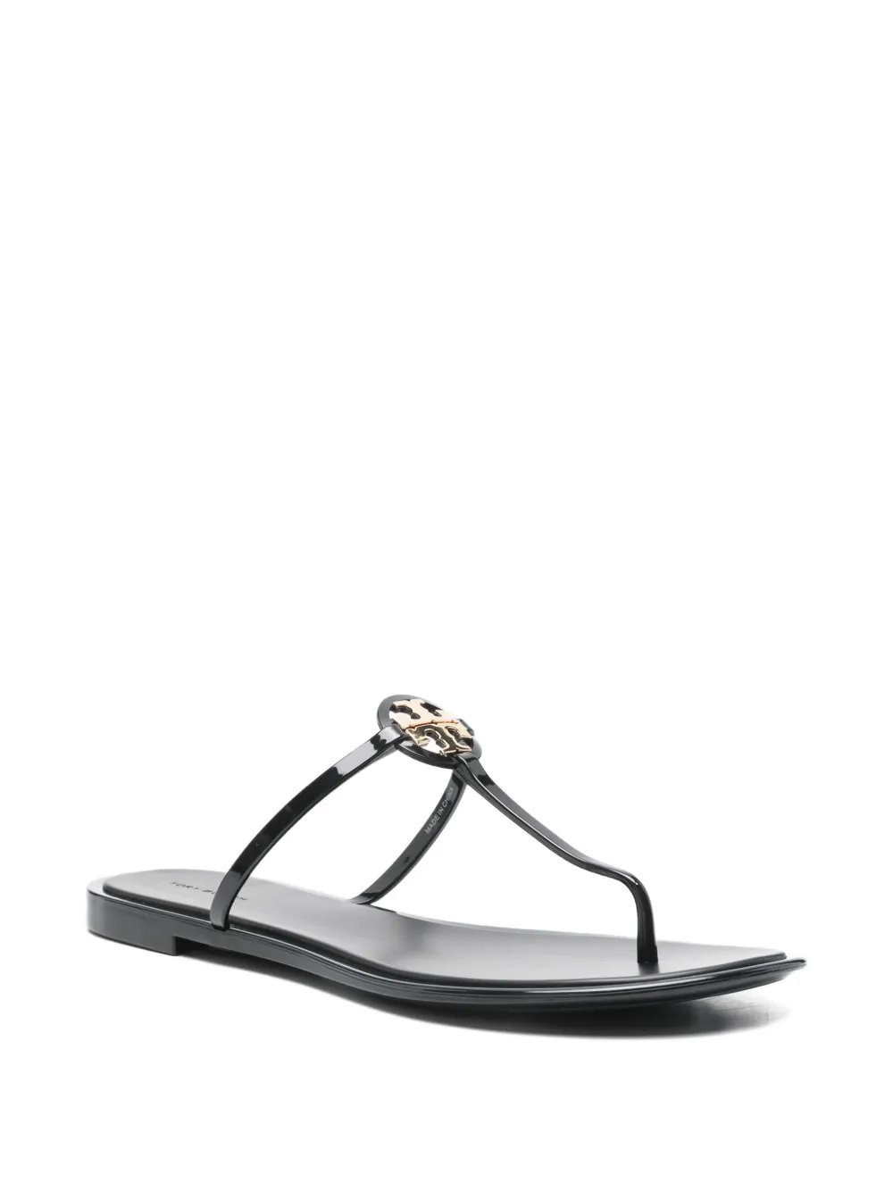 Tory Burch Mini Miller teenslippers Zwart