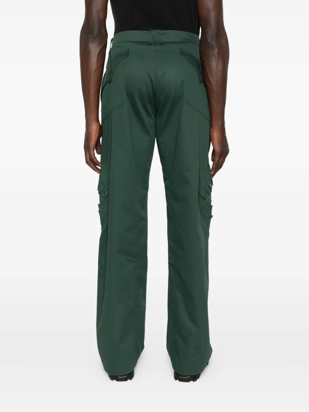Kiko Kostadinov Pocket Trousers In Green