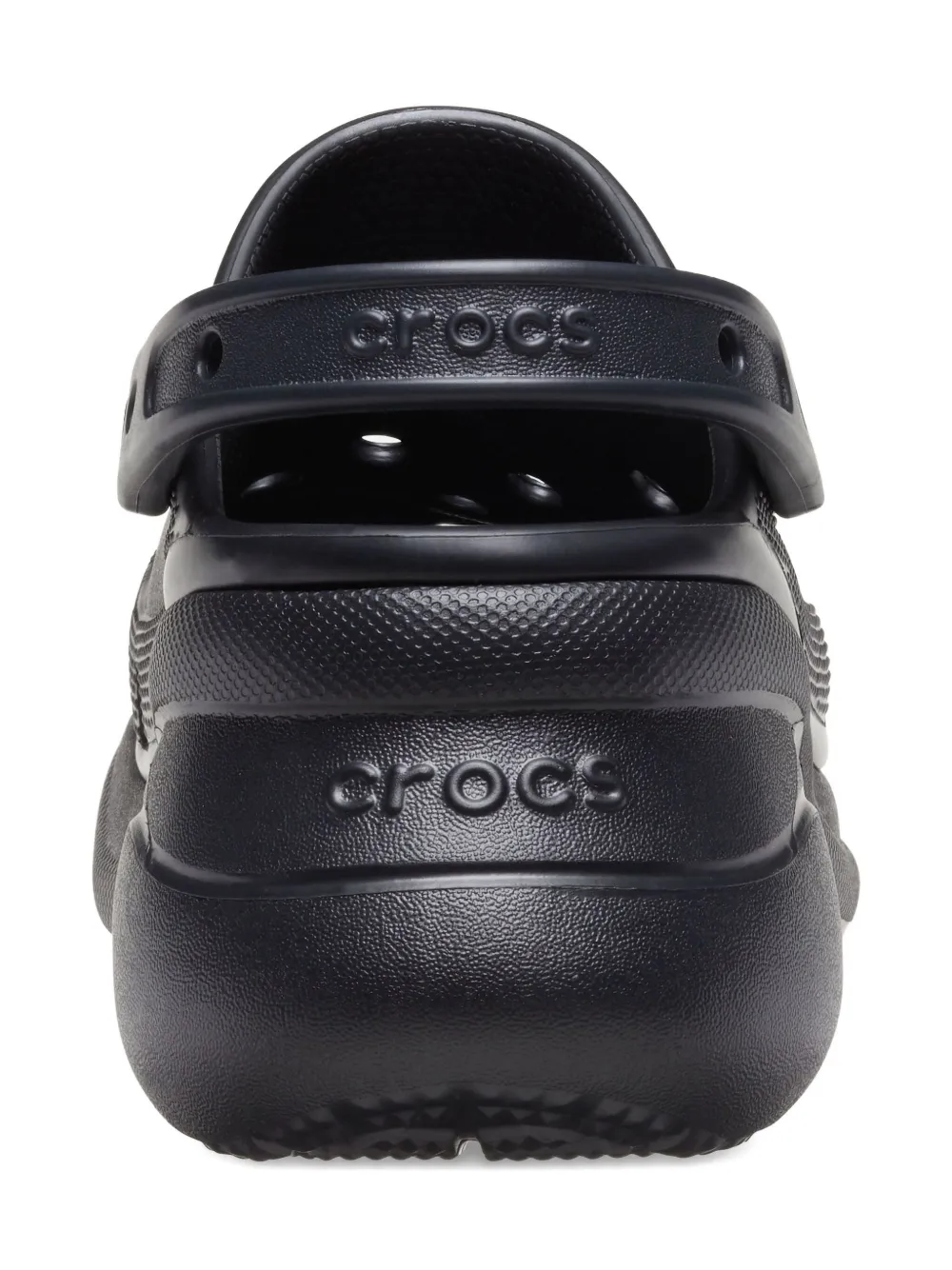 Crocs Kids platform clogs Black