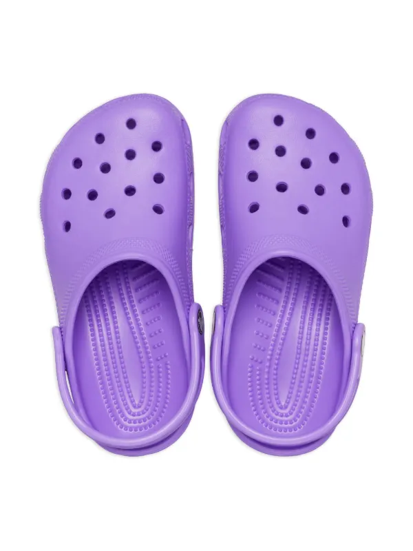 Crocs Kids Slingback Clogs Purple FARFETCH PH