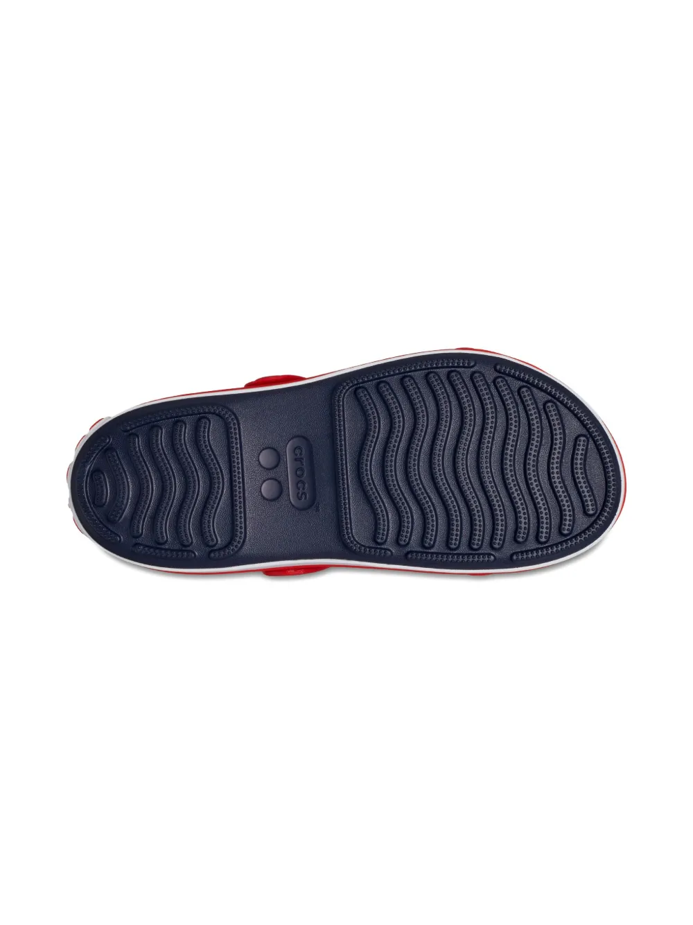 Crocs Kids Sandalen met dubbele bandjes Blauw