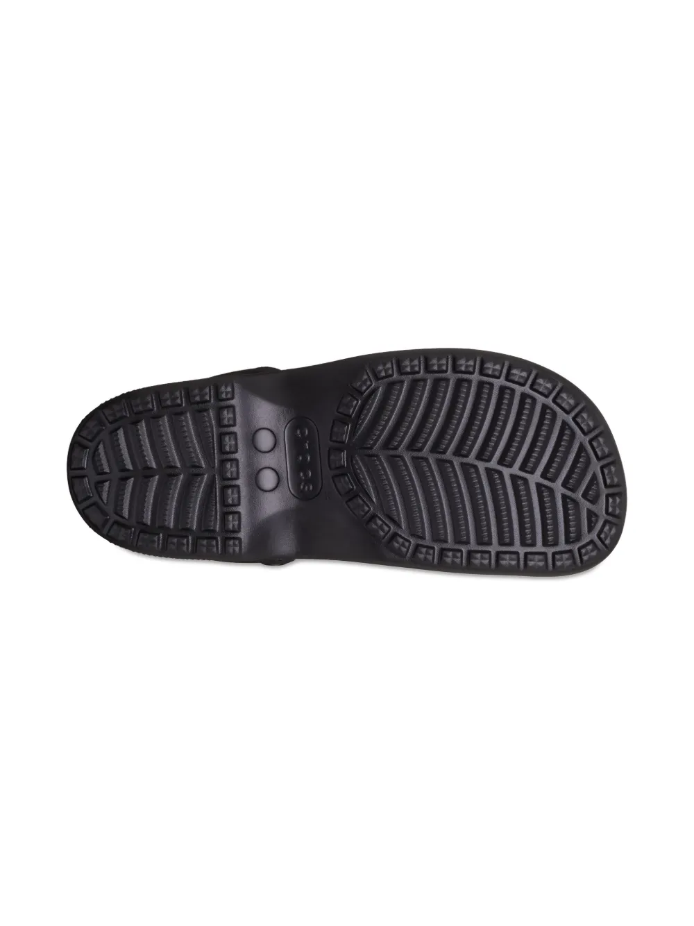 Crocs Kids cut-out clogs Black