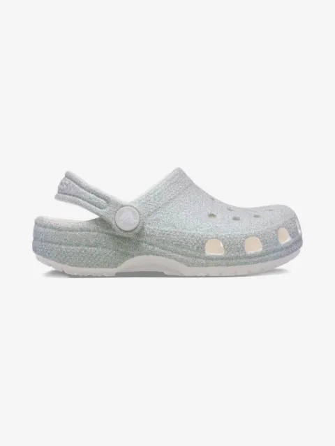 Crocs Kids glittered clogs