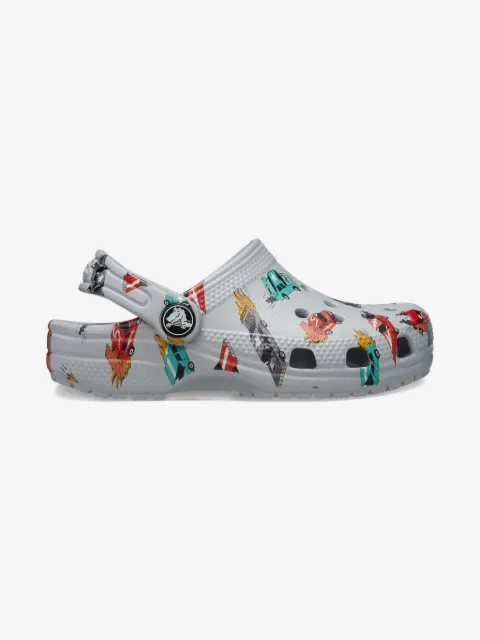 Crocs Kids graphic-print clogs