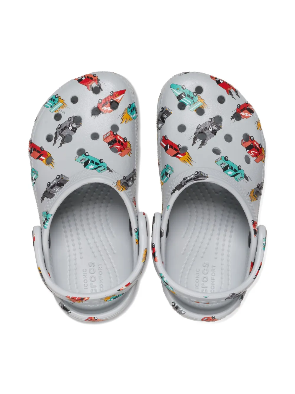 Crocs Kids graphic-print clogs Grey