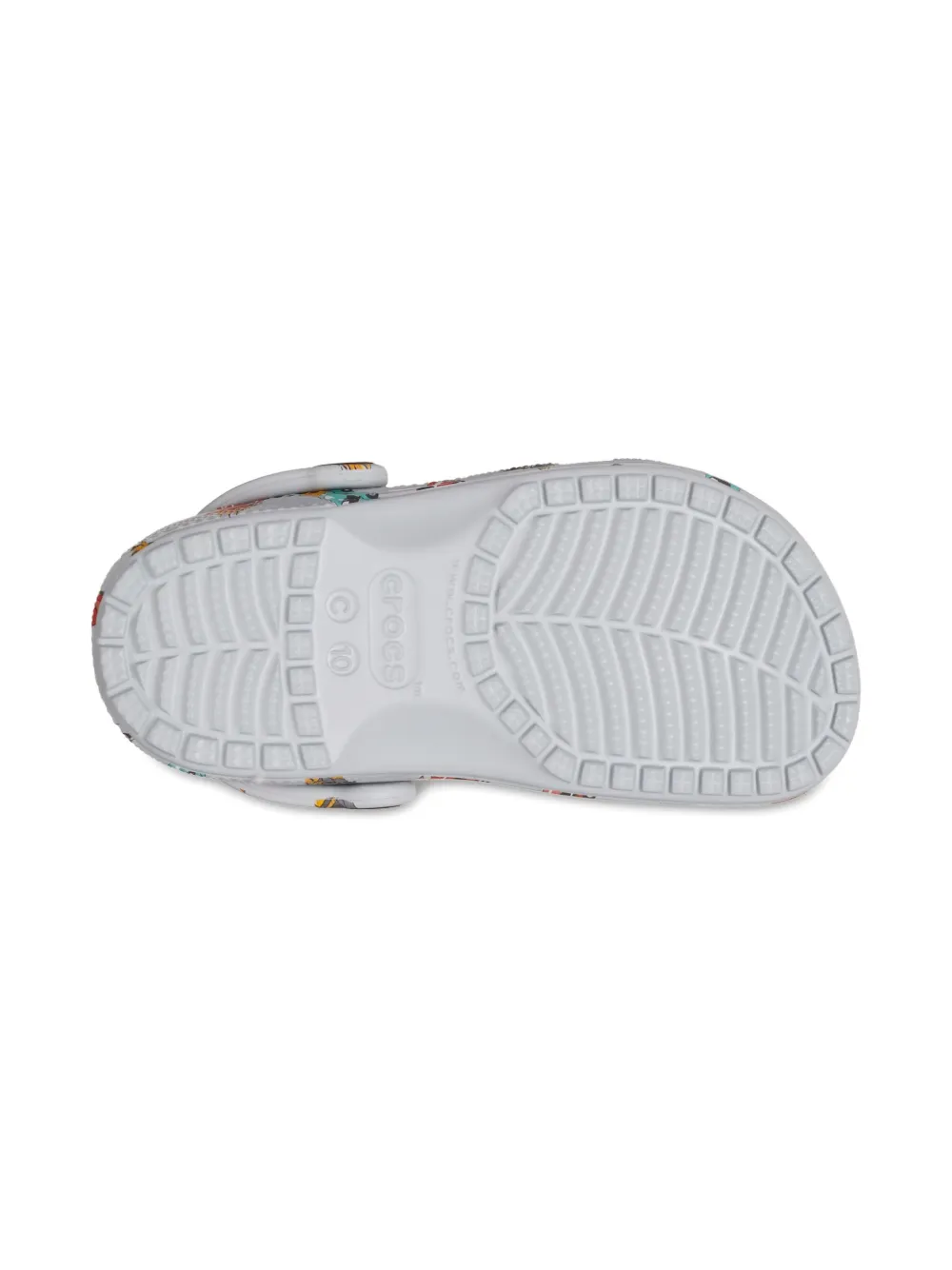 Crocs Kids graphic-print clogs Grey