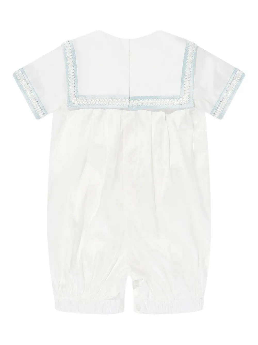 Sarah Louise Romper met kraag Wit