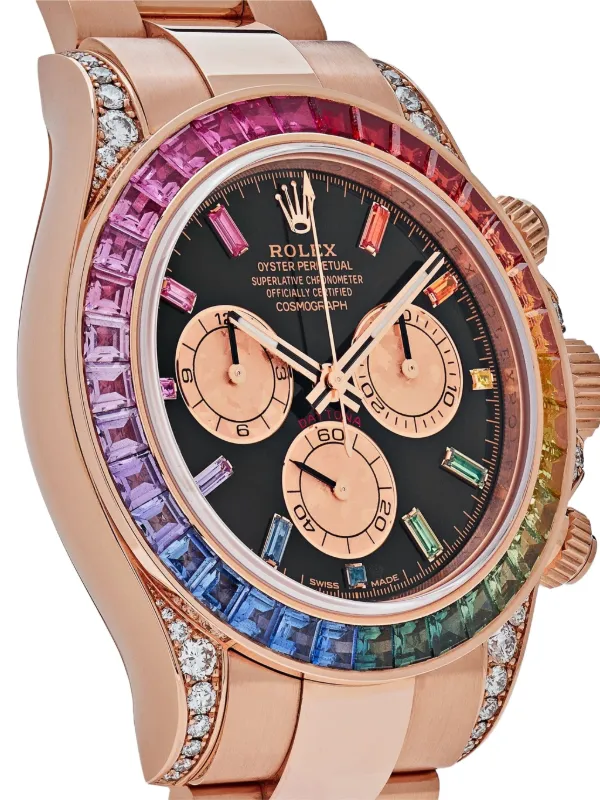 HOT Mad Paris Rolex Daytona Rainbow Customised Rolex Mad