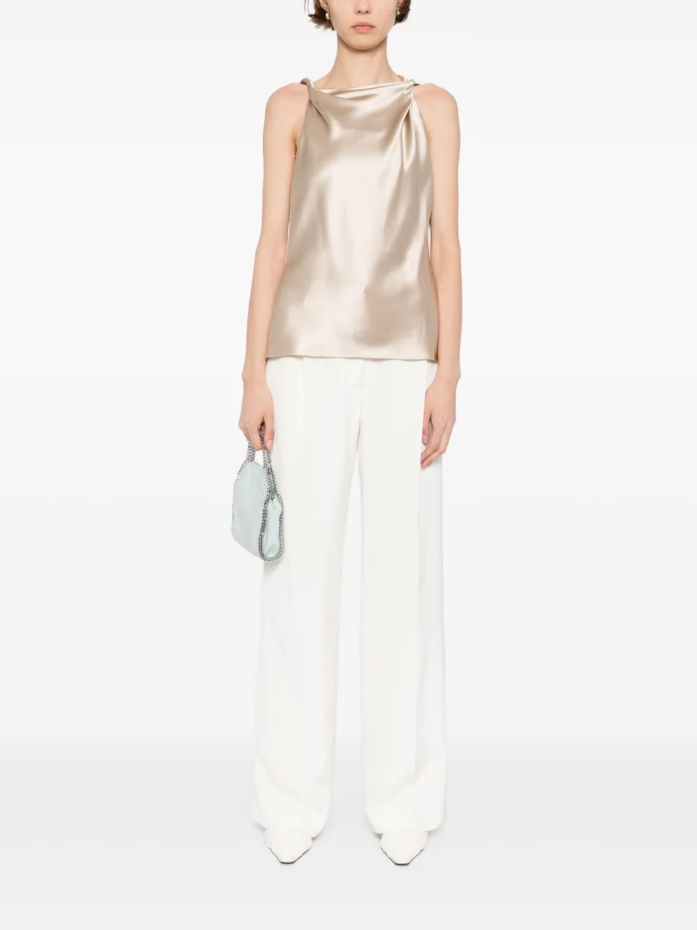 Adam Lippes top de seda Selima | Chalecos y camisetas | Image 2