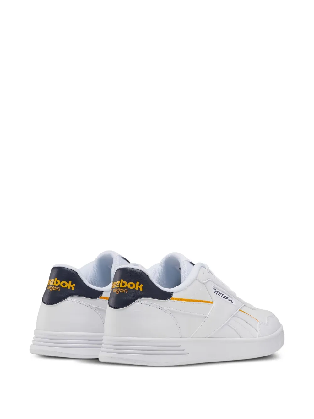 Reebok Court Advance Vegan "White Vector Navy Gold" sneakers