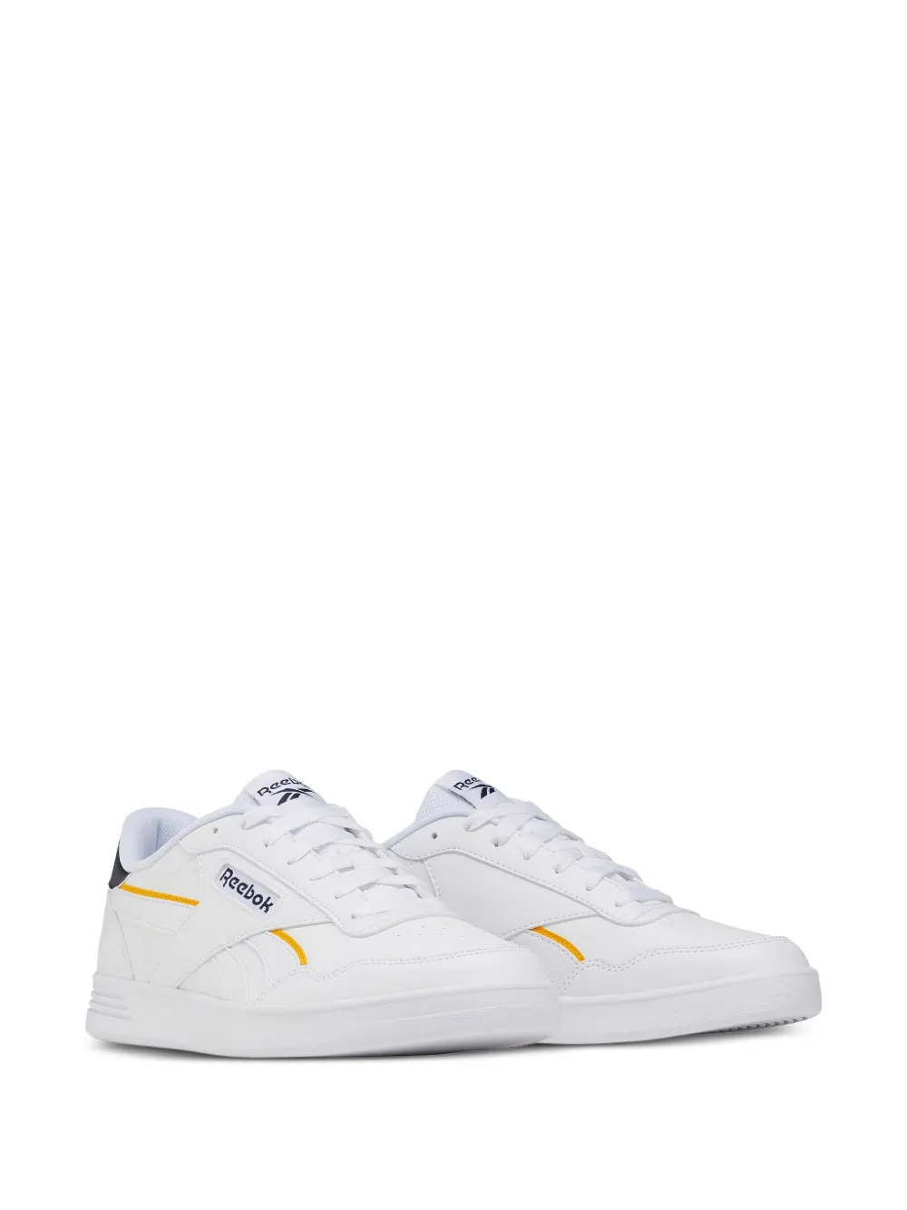 Reebok Court Advance Vegan "White Vector Navy Gold" sneakers