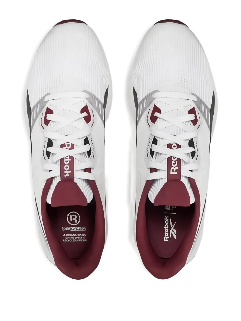 Reebok Energen Tech Plus "White Black Maroon" sneakers