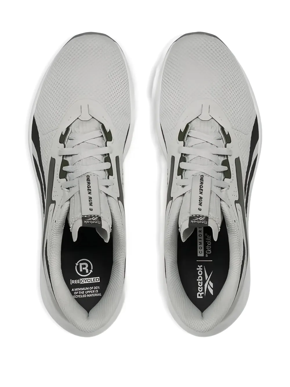 Reebok Energen Run 3 "steely Fog/varsity Green" Sneakers In Gray