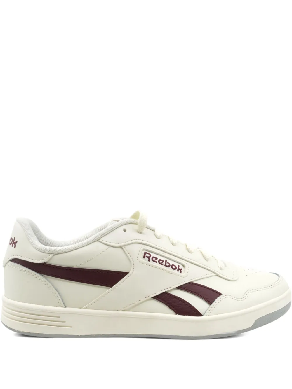 Reebok Court Advance "Chalk Classic Maroon" sneakers White