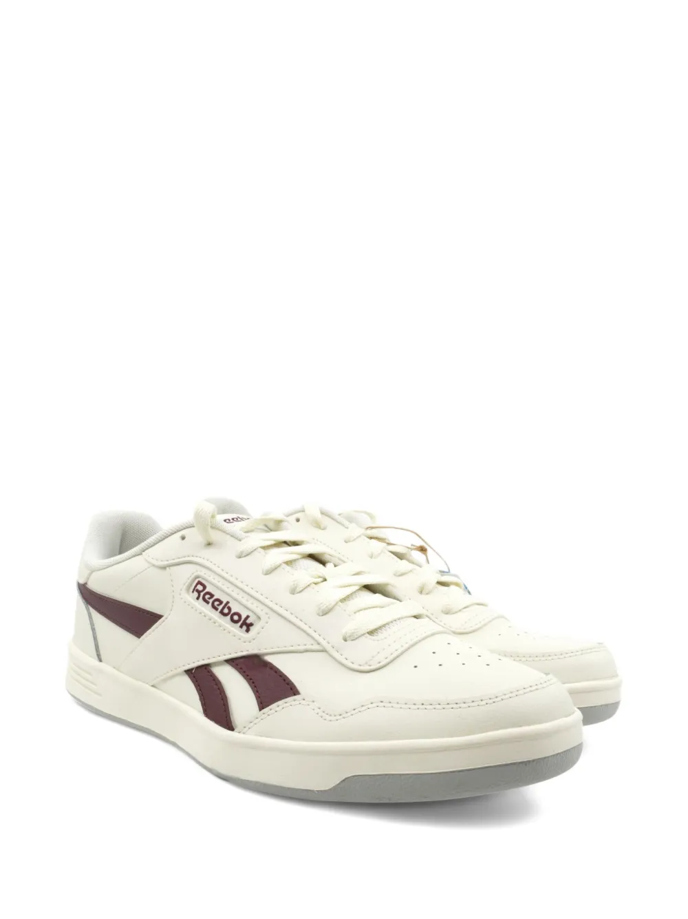 Reebok Court Advance "Chalk Classic Maroon" sneakers White