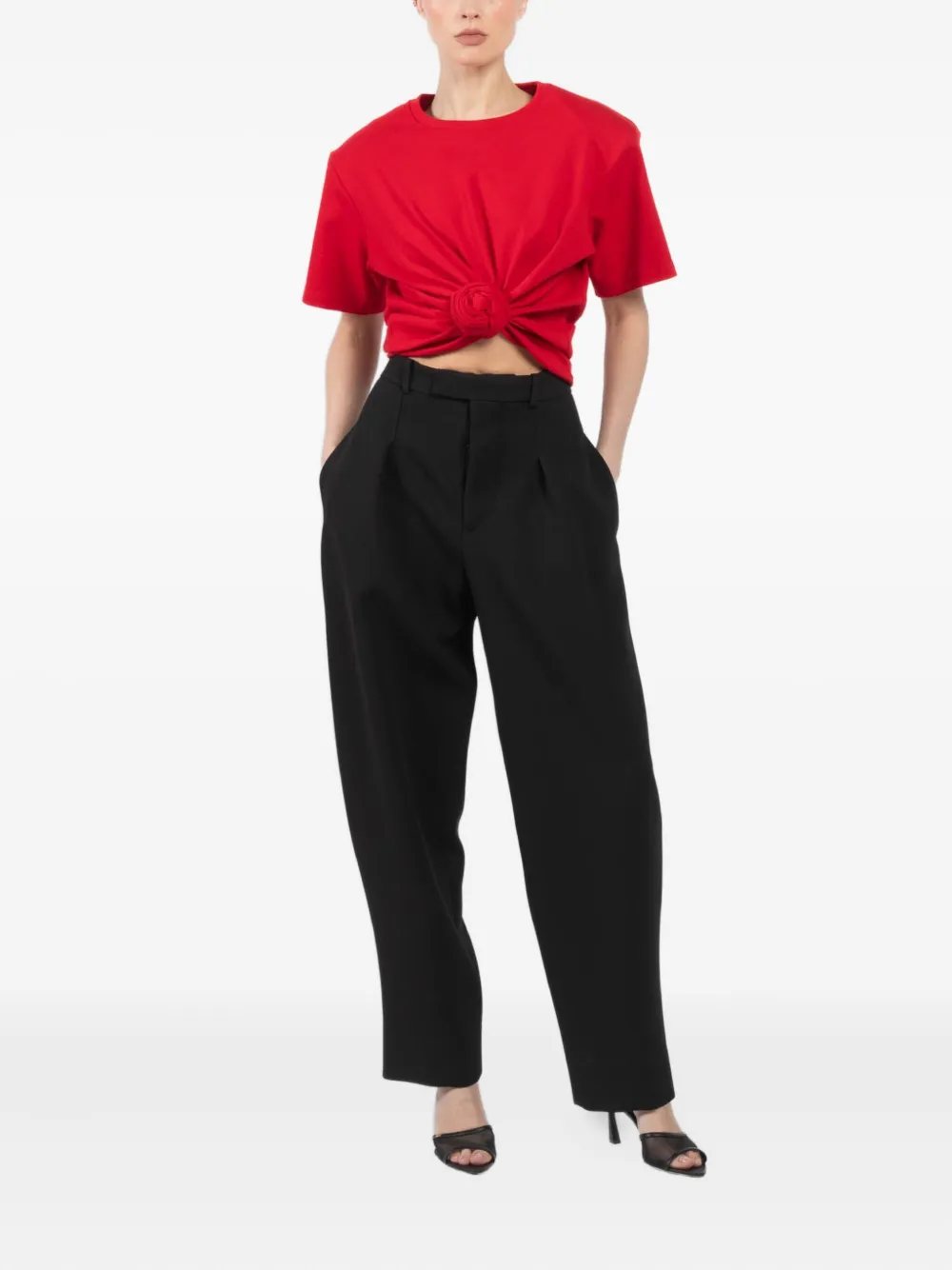 Magda Butrym playera con detalle de nudo | Playeras y jerséis | Image 2