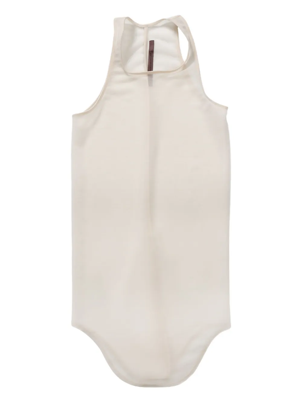 Rick Owens Lilies transparent tank top | blanco | Image 1