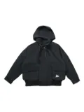 and Wander hooded utility jacket - Black