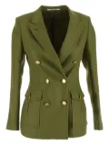 Tagliatore Jhoney linen blazer - Green