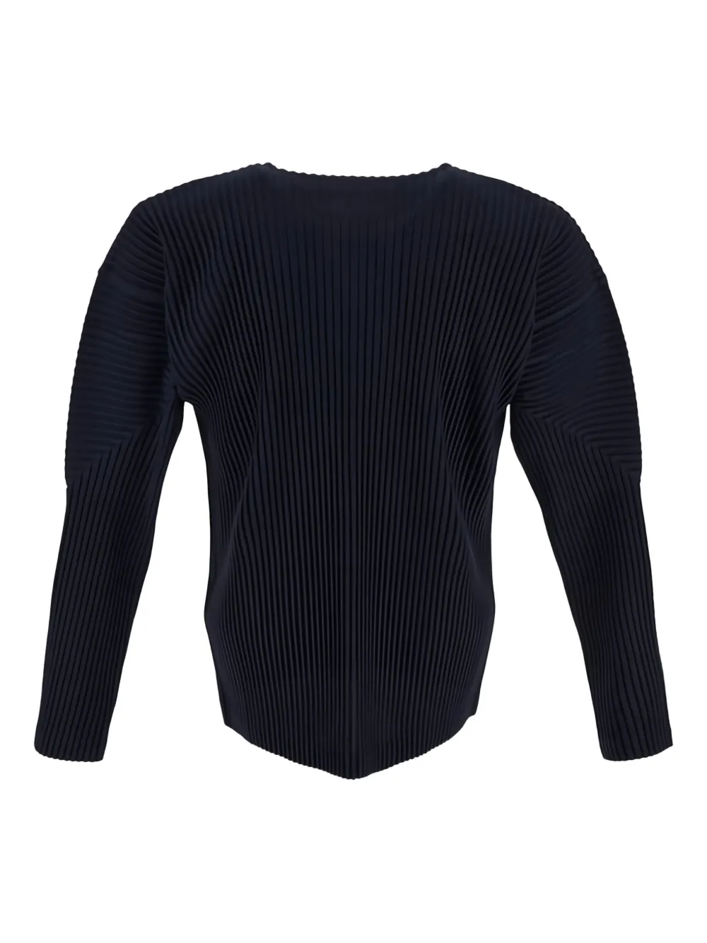 Homme Plissé Issey Miyake Geplooid T-shirt - Blauw