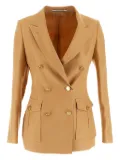 Tagliatore Jhoney linen blazer - Yellow