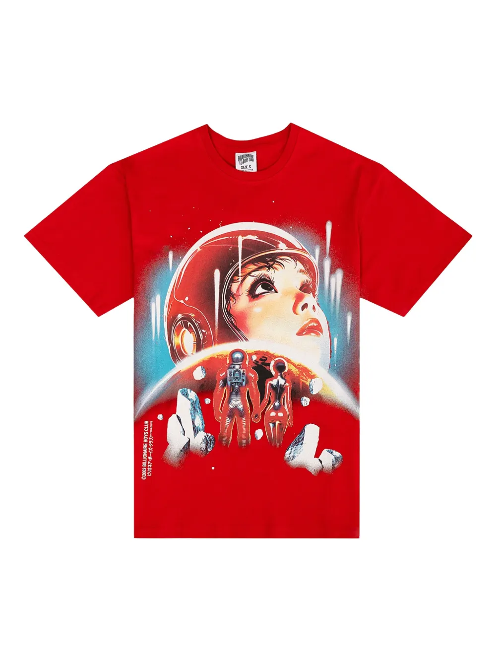 Billionaire Boys Club Abyss "Red" T-shirt Rood