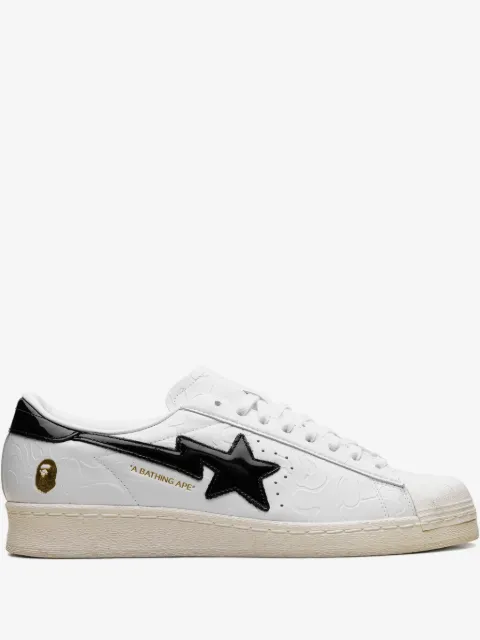 adidas tenis Superstar Vintage White Black en colaboración con A Bathing Ape