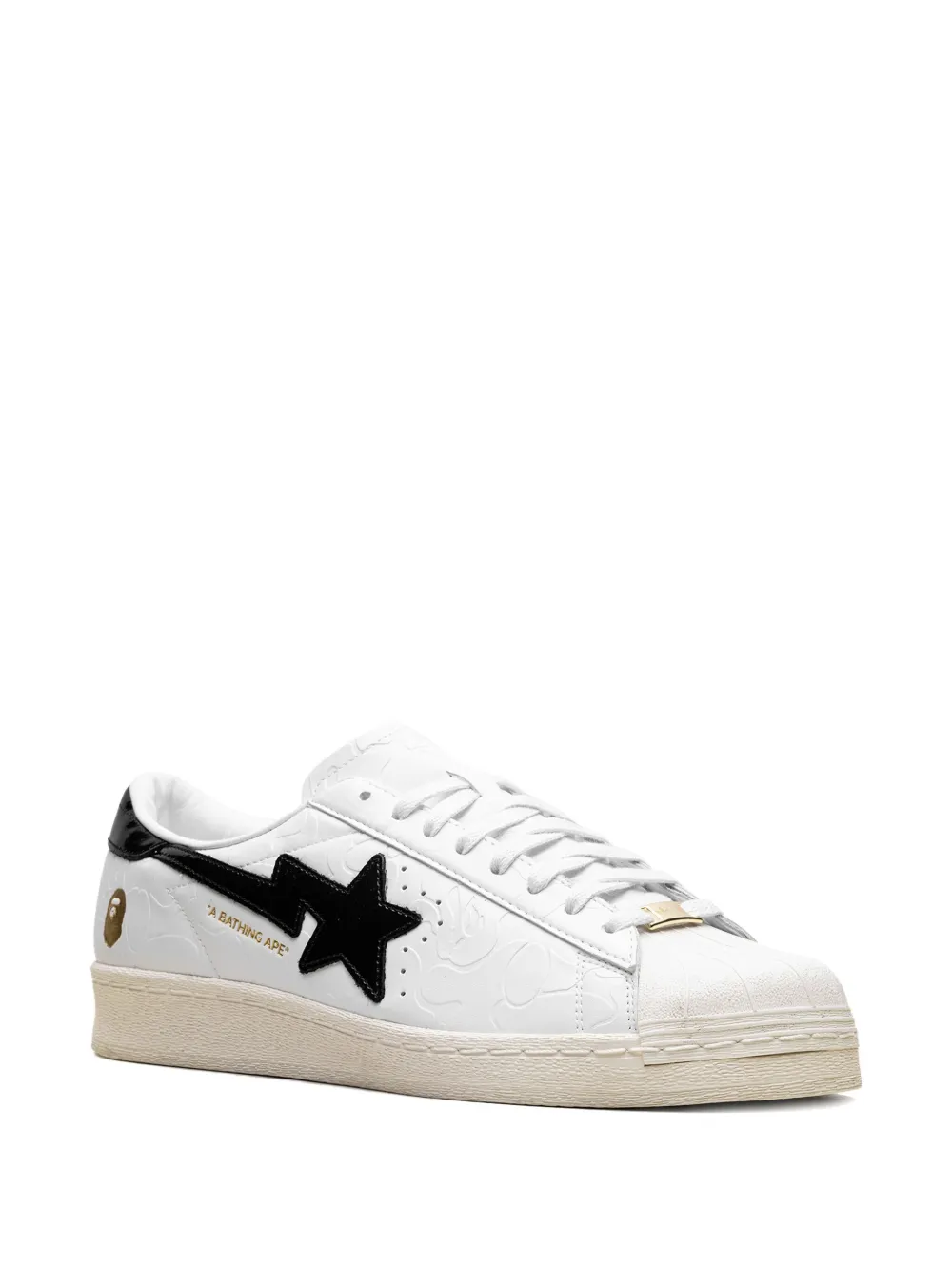 adidas x A Bathing Ape Superstar Vintage "White Black" sneakers | Low-Tops | Image 2