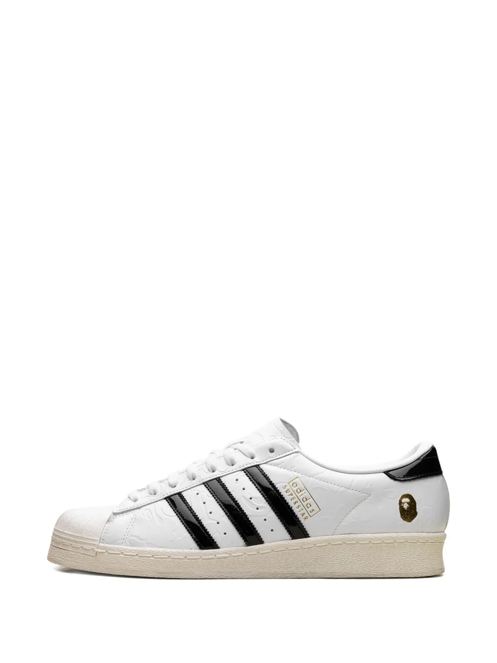 adidas x A Bathing Ape Superstar Vintage "White Black" sneakers