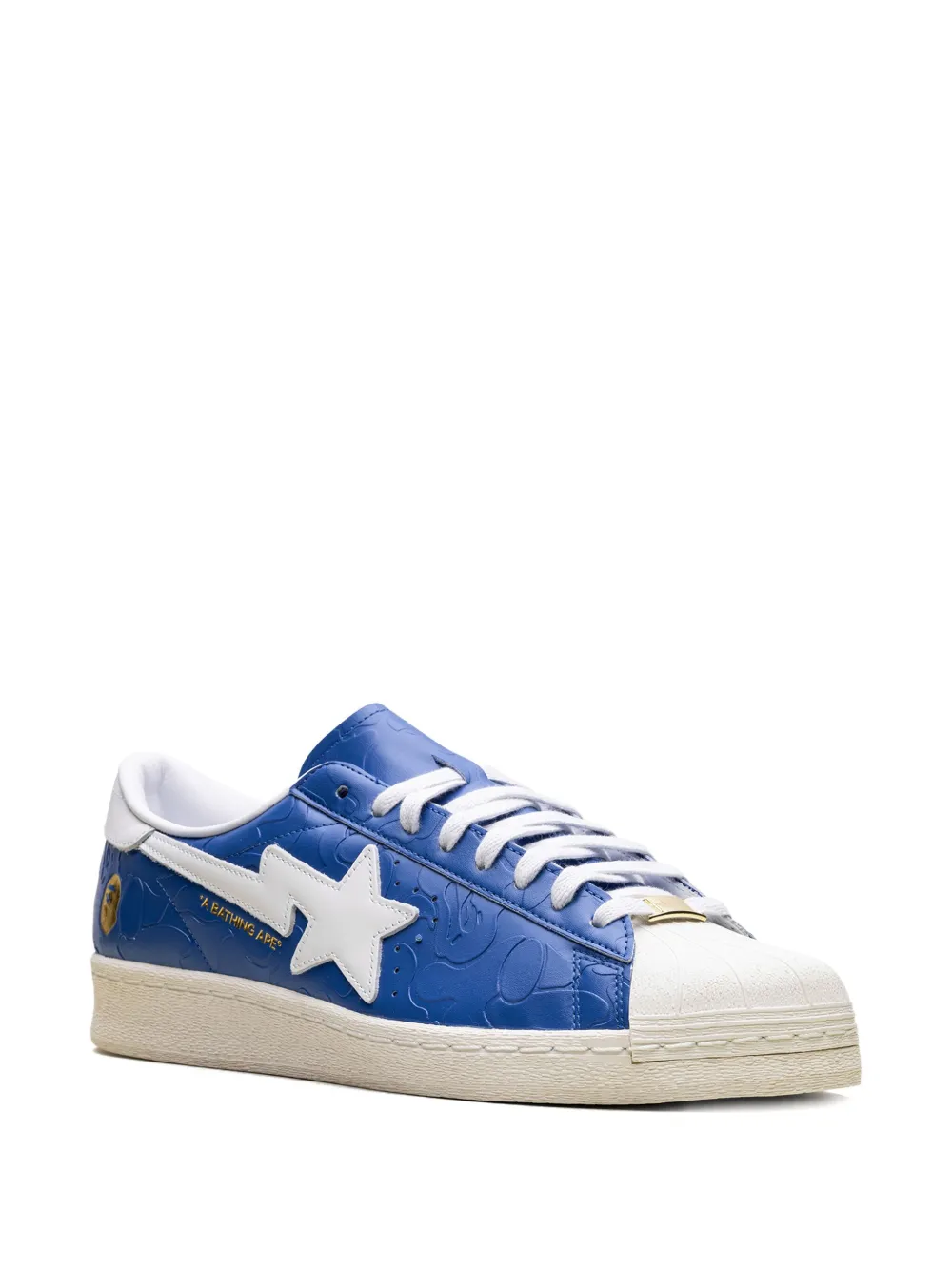 adidas x A Bathing Ape Superstar Vintage "Blue White" sneakers