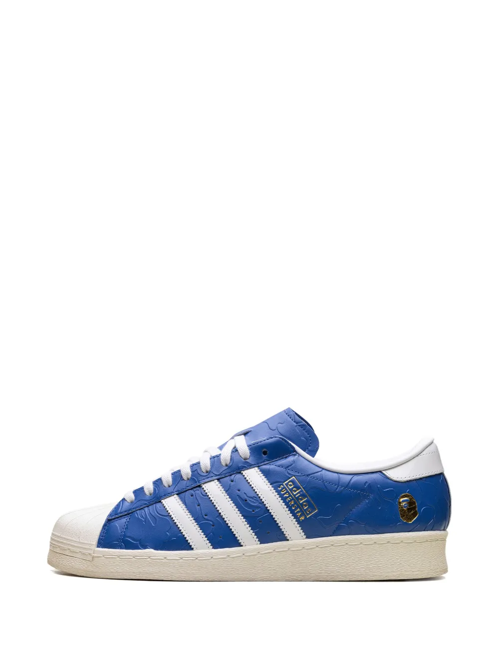 adidas x A Bathing Ape Superstar Vintage "Blue White" sneakers