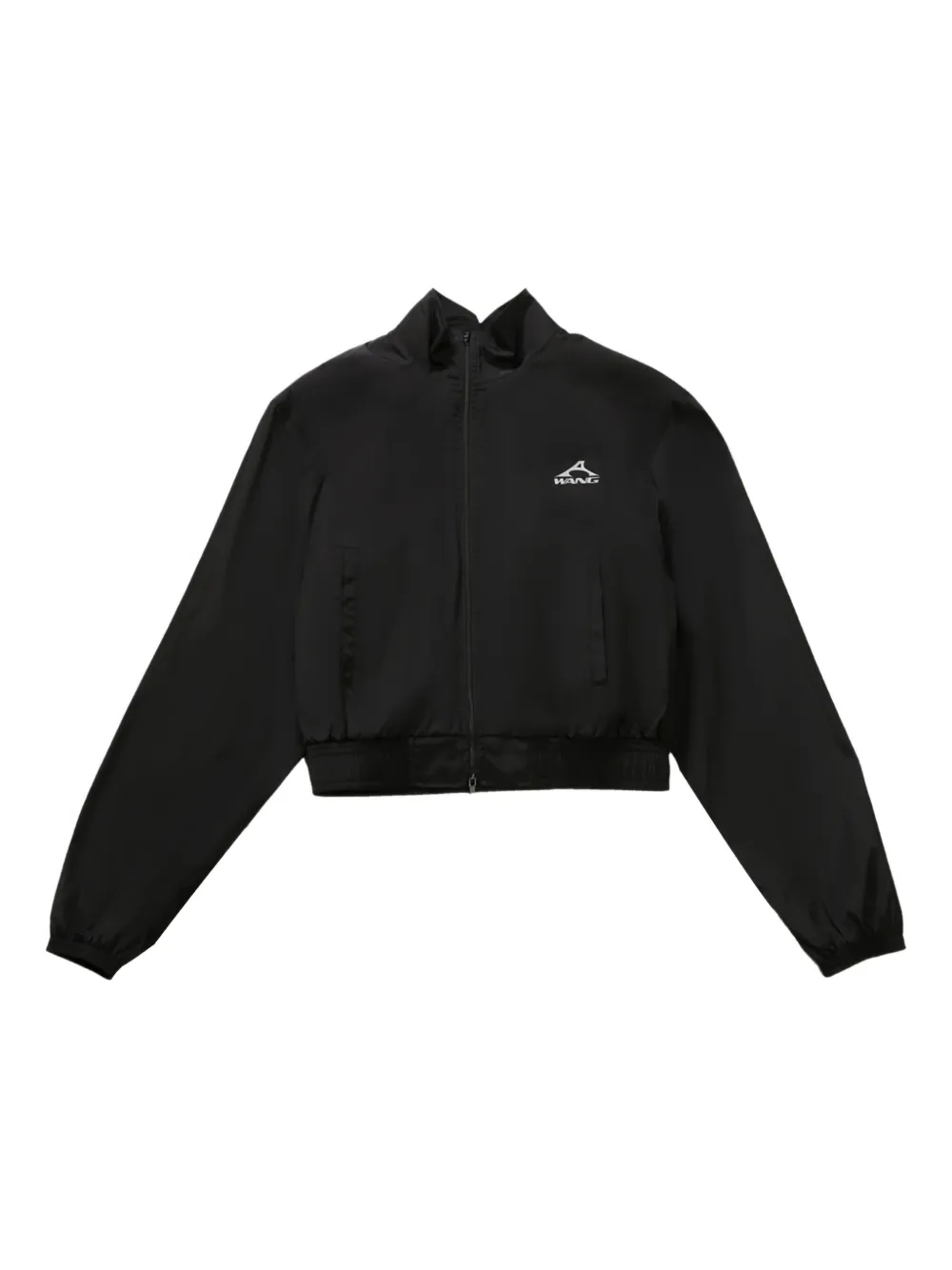 Alexander Wang cropped zip-up jacket | Black | Image 1