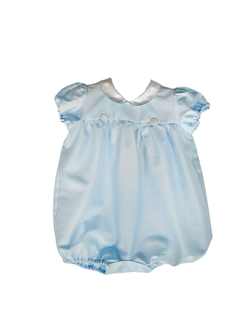 Little Bear button collared babywear - Blauw
