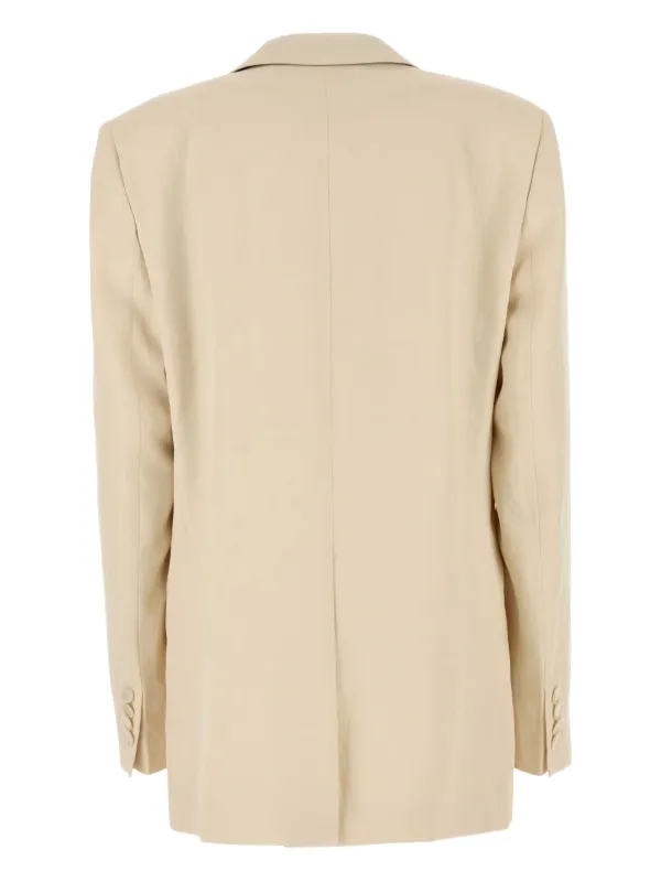 【送料&関税込】Stella McCartney Single-breasted Blazer Stella McCartney single-breasted Blazer | Neutrals | FARFETCH