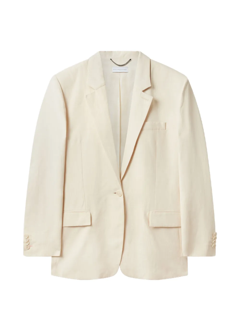 Stella McCartney single-breasted blazer - Neutrals