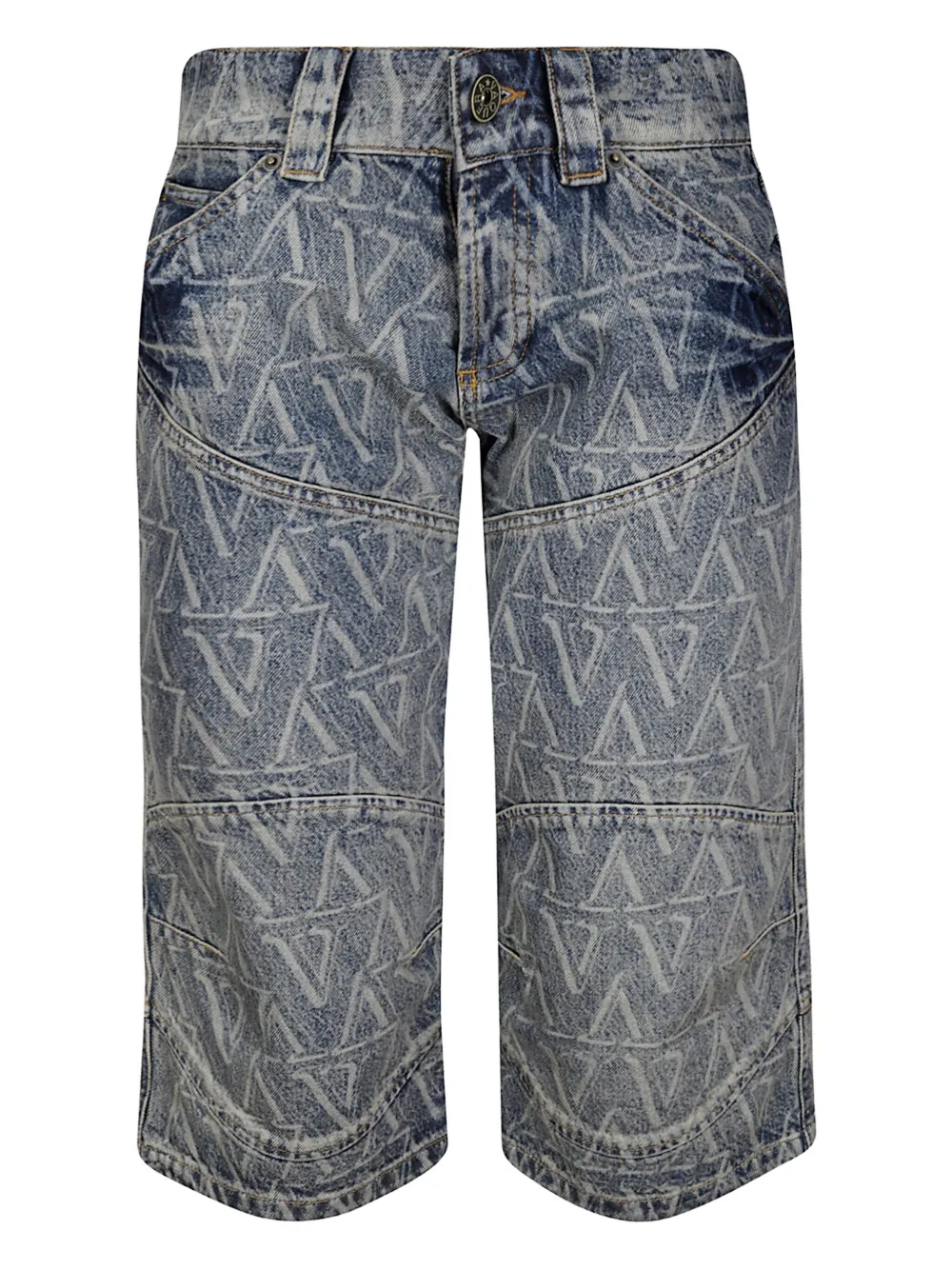 Vaquera bermudas estampadas | azul | Image 1