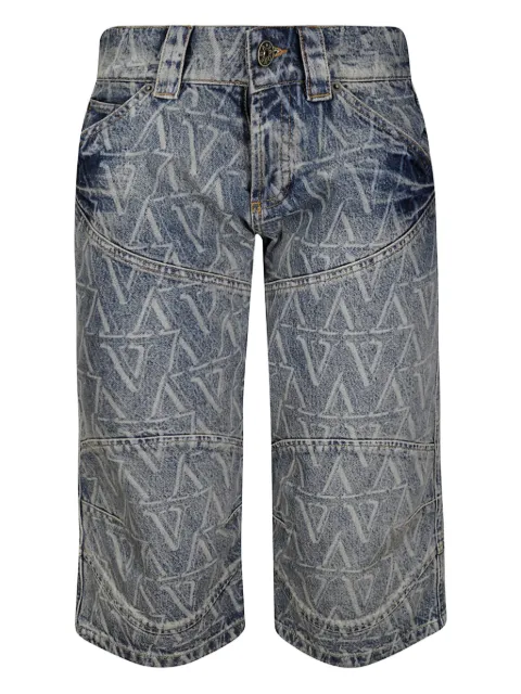 Vaquera bermudas estampadas
