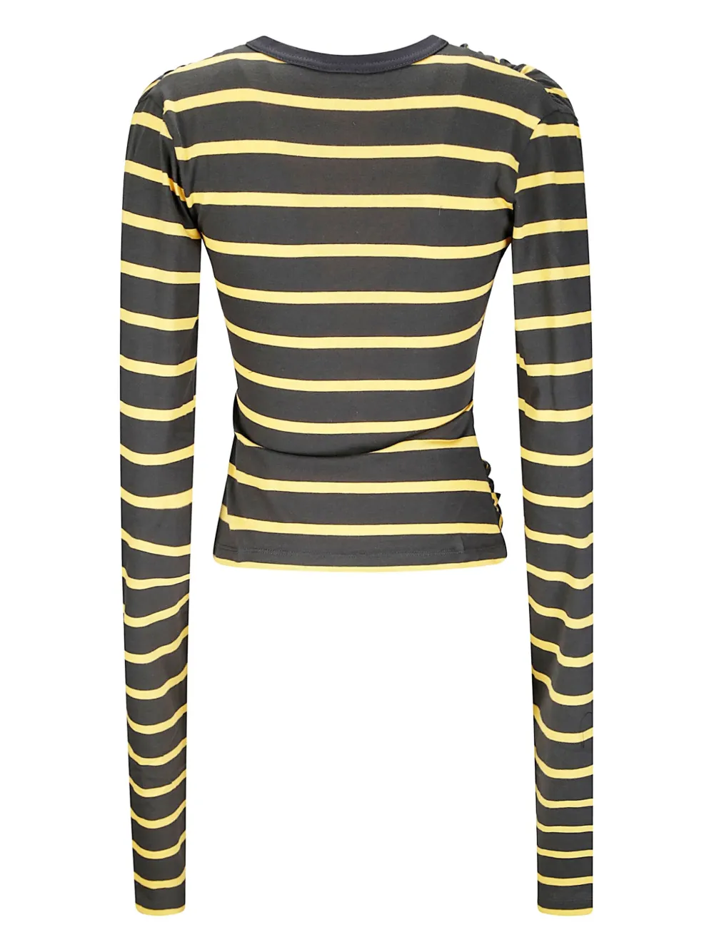 Vaquera Gestreept T-shirt Zwart