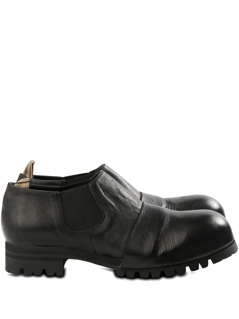 Ziggy Chen chunky-sole loafers Black
