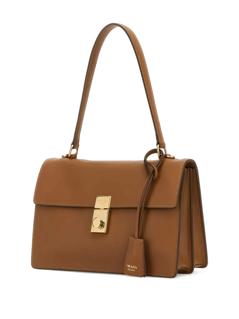 Prada Shopper met handvatten Bruin
