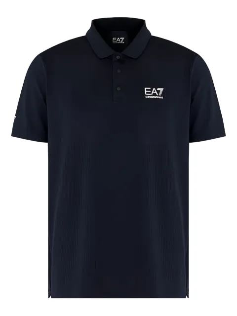 Ea7 Emporio Armani logo-detail polo shirt