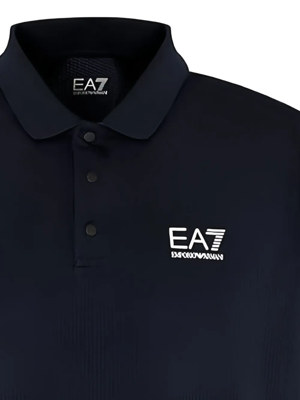 Ea7 Emporio Armani Poloshirt met logo Blauw